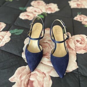 Naturalizer Purple Heels Elegant Design